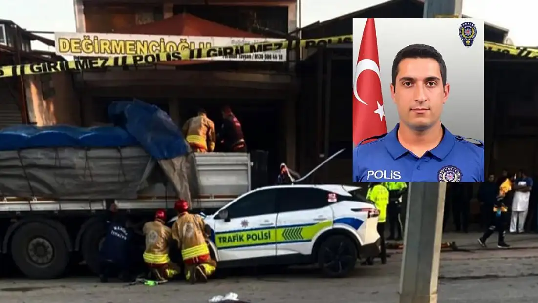 Alaşehir’de polis aracı tıra çarptı: Bir polis şehit, bir polis ağır yaralı