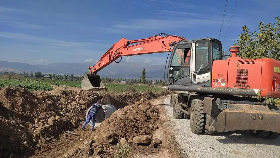 İZMİR BÜYÜKŞEHİR BELEDİYESİ’NDEN KİRAZ’DA REKOR ÇALIŞMA