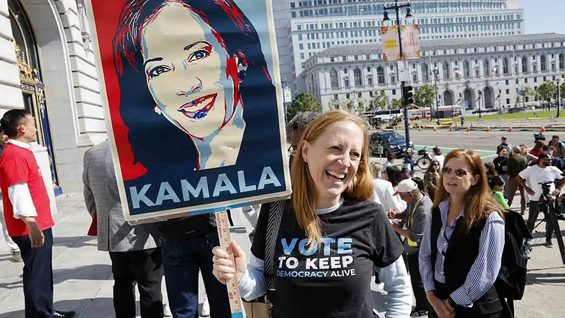 Kamala Harris’in seçim kampanyasına son 24 saatte 81 milyon dolar bağış yapıldı