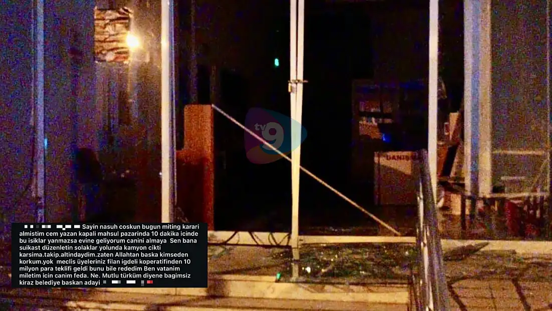 KİRAZ’DA BELEDİYE KAPISINA SALDIRI: BAŞKAN’A TEHDİT SAVURAN ŞÜPHELİ GÖZALTINDA