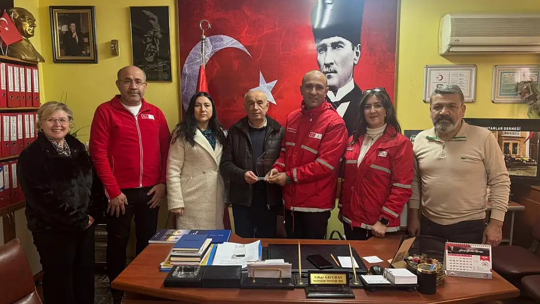 KIZILAY’DAN MUHTARLARA VEFA