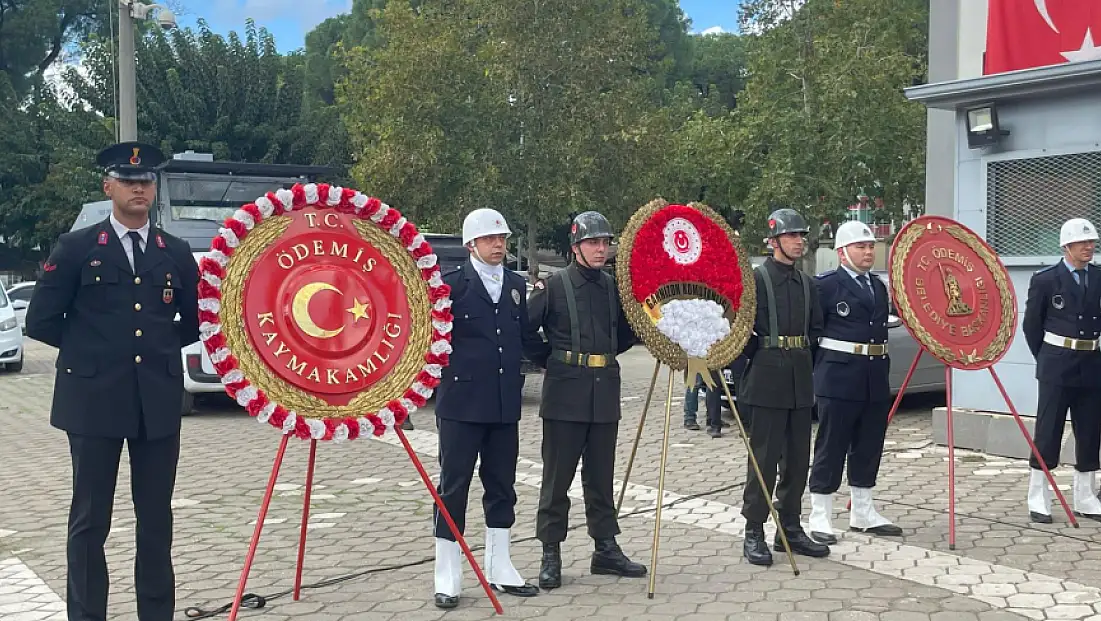 29 Ekim Cumhuriyet Bayramı Ödemiş’te Törenle Kutlandı