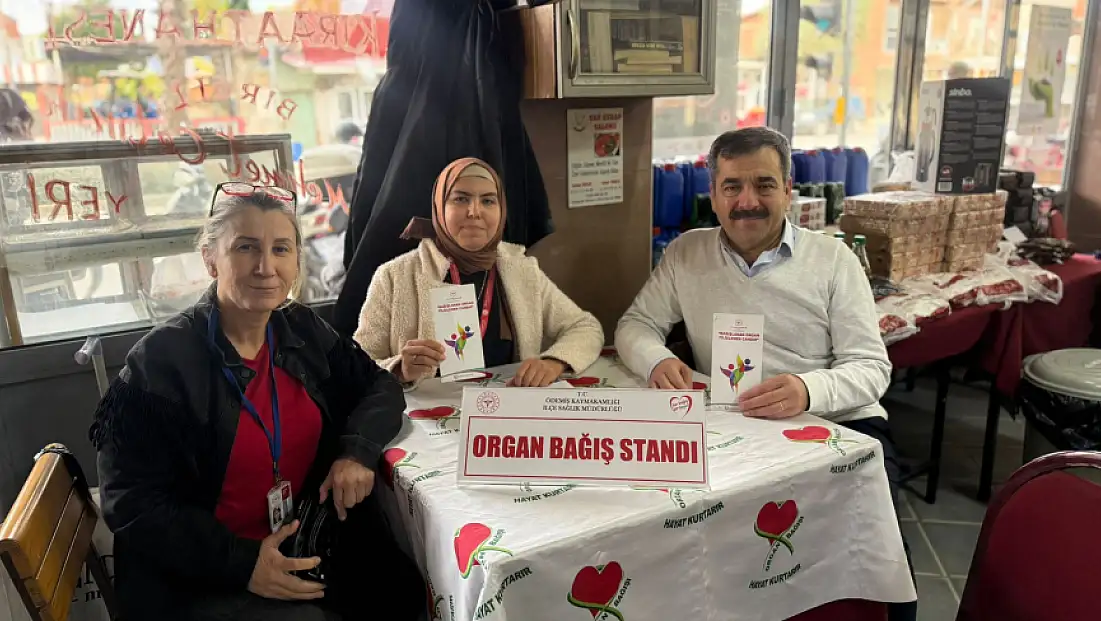 3 Eylül Mahallesi’nde Kızılay İçin Kan ve Organ Bağışı Etkinliği