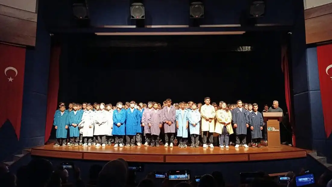 Ahi Evran MTAL Öğrencileri Ahilik Yemini Ederek Şed Kuşandı