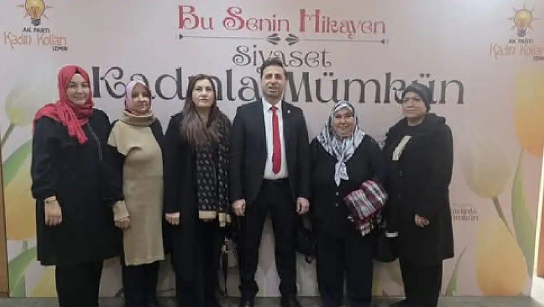 AK PARTİ TİRE’DEN İZMİR KADIN KOLLARI TOPLANTISINA KATILIM