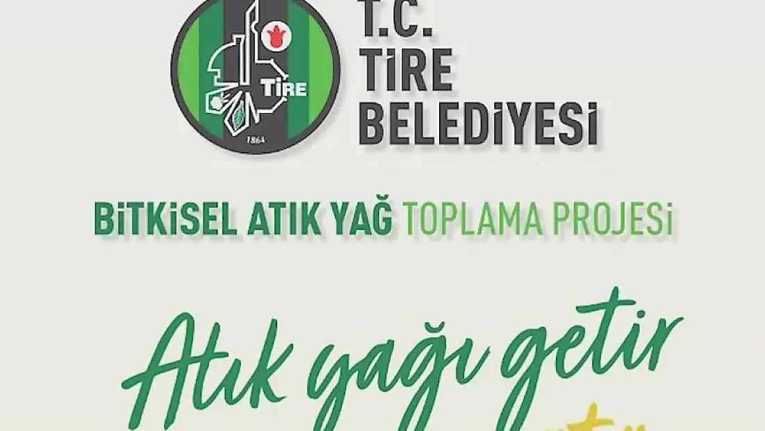 Atık Yağlarınızı Biriktirin!