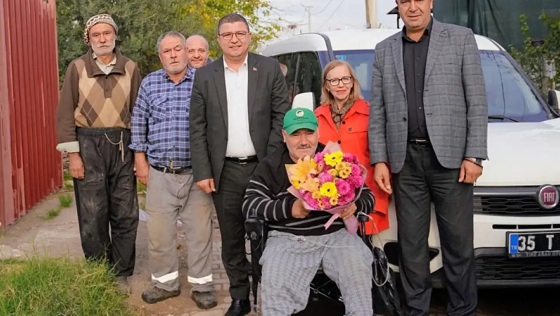 Başkan Okuroğlu, Engelli Vatandaşı Evinde Ziyaret Etti