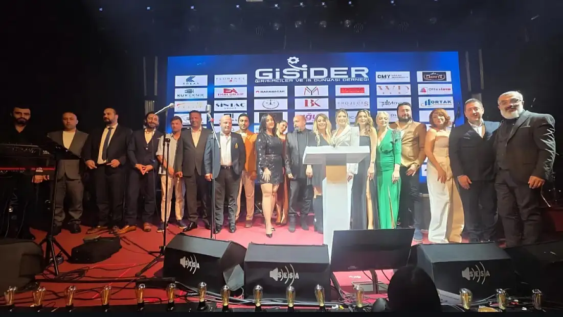 GİSİDER’İN 4. GELENEKSEL GALA GECESİ İŞ DÜNYASINI AYNI MASADA BULUŞTURDU