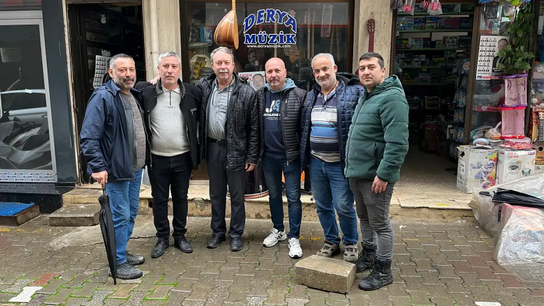 HAKAN GÜÇLÜ ÖDEMİŞ’TE SAHAYA İNDİ: CADDE CADDE, MAHALLE MAHALLE TEMAS