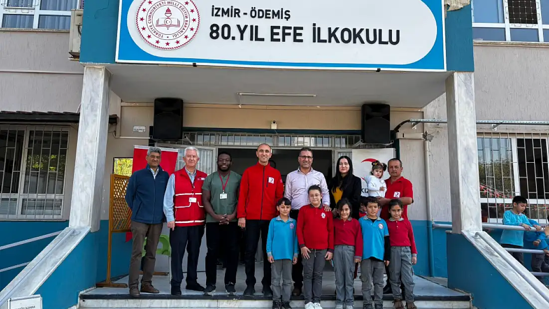 Kızılay Haftası’nda Ödemiş’te Minik Kalplerden Büyük Dayanışma