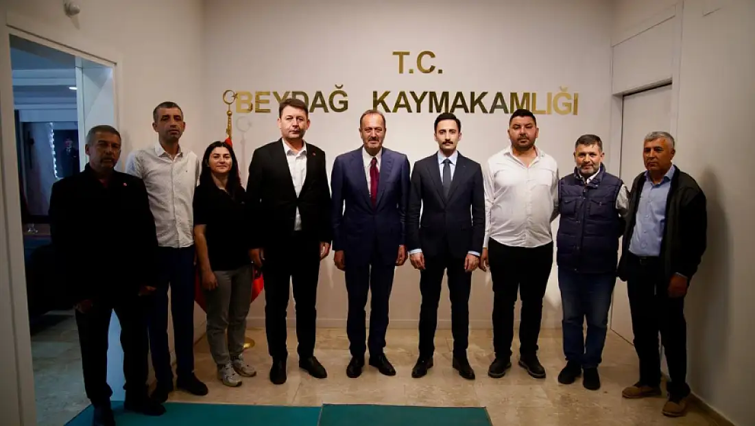 MHP Heyeti Beydağ Kaymakamı’nı Ziyaret Etti