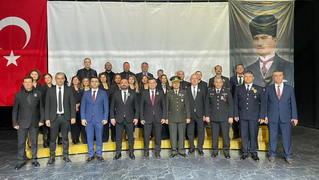 Ödemiş’te 10 Kasım’da Atatürk Saygı ve Minnetle Anıldı