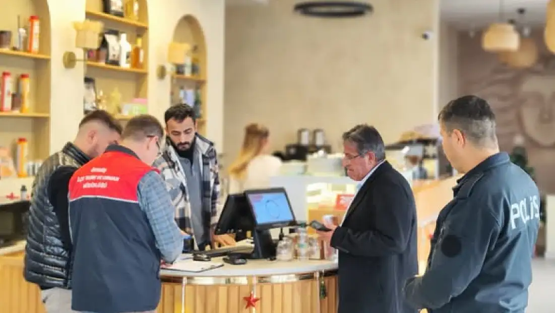 Ödemiş’te Nargile Sunumu Yapan İşletmelere Ortak Denetim