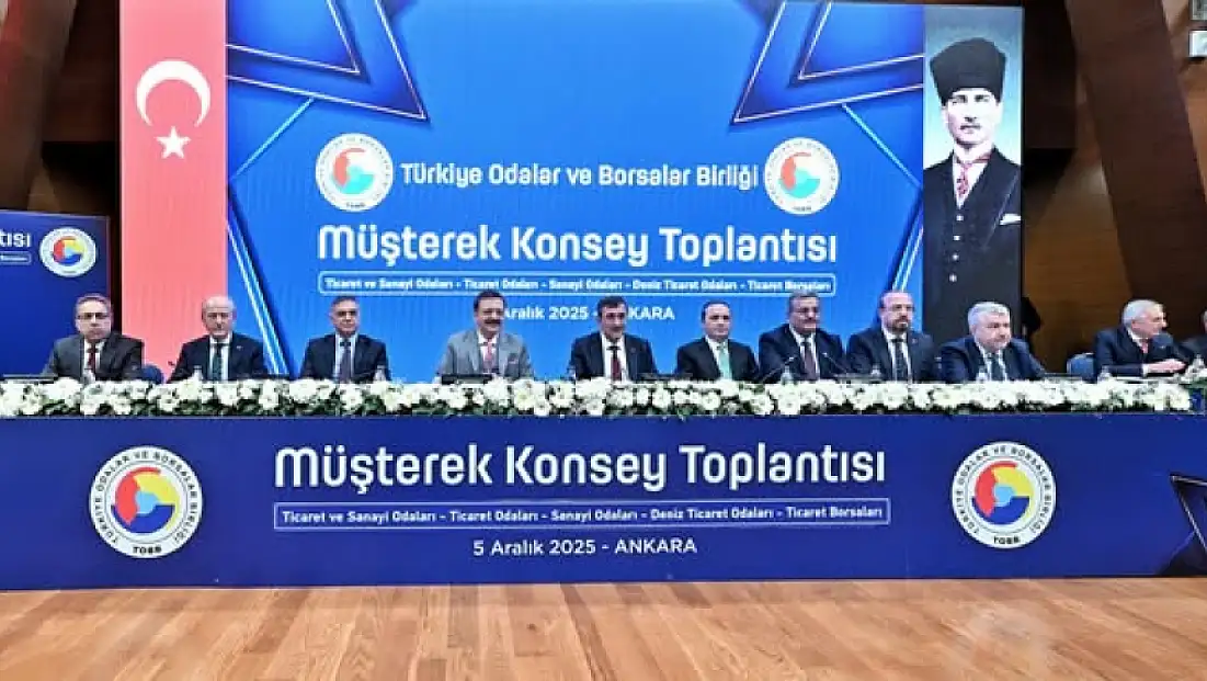 Ödemiş Ticaret Borsası, TOBB Müşterek Konsey Toplantısına Katıldı