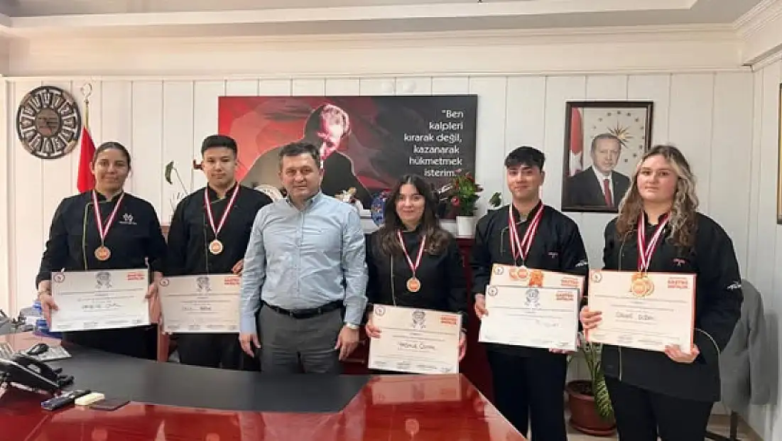 Ödemişli Genç Şeflerden Uluslararası Arenada Madalya Yağmuru