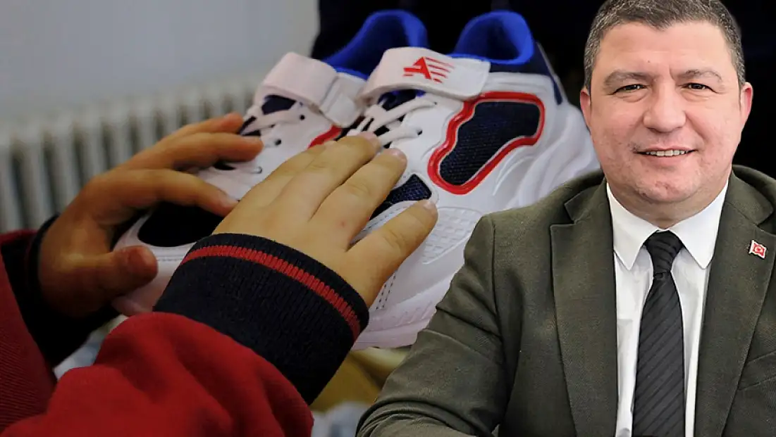 Tire Belediyesi’nden, Öğrencilere Ayakkabı Desteği