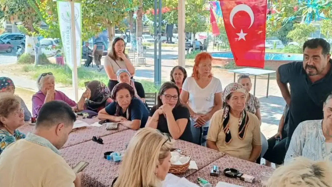 TİRE KAHRAT’TA KOOPERATİF KURULUŞ ÇALIŞMALARI BAŞLADI