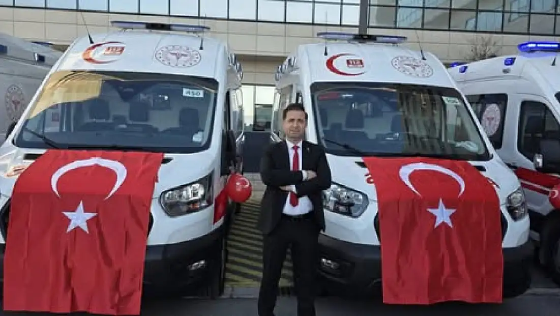 TİRE'YE 2 YENİ AMBULNS HİZMETE GİRDİ