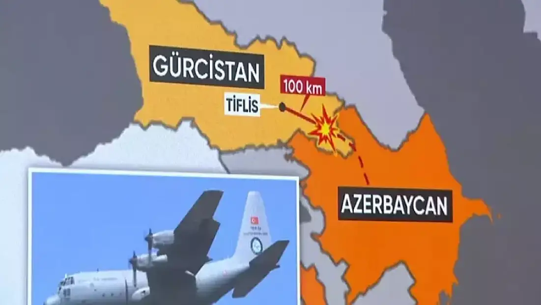 Türk Askerî Kargo Uçağı Gürcistan-Azerbaycan Sınırında Düştü