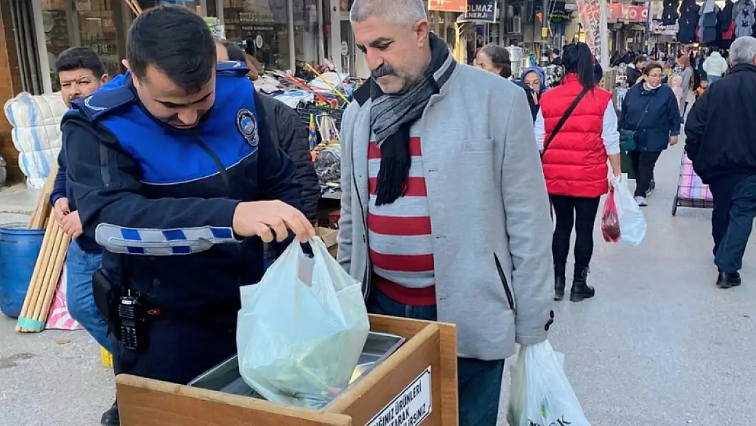 Zabıtadan Salı Pazarında Ölçü ve Tartı Aletleri Denetimi