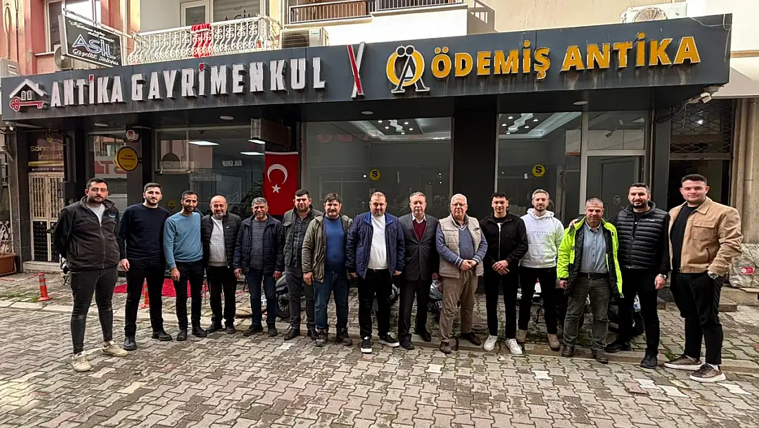 Ödemiş demirciler odası seçimleri öncesi Erdem Derya’dan mahalle buluşması