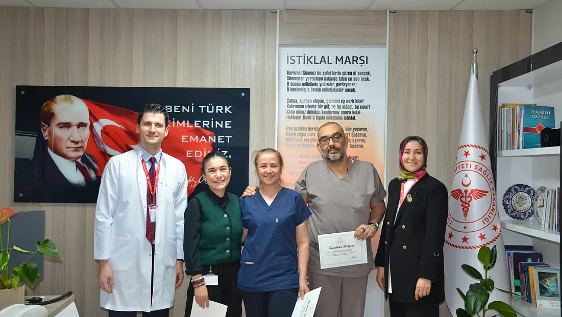 Ödemiş Devlet Hastanesi’nden sağlık çalışanlarına teşekkür