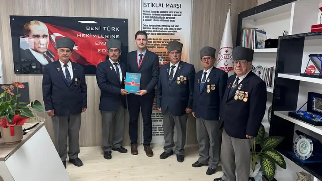 Ödemiş Gaziler Derneği’nden Ödemiş Devlet Hastanesi Başhekimine Ziyaret