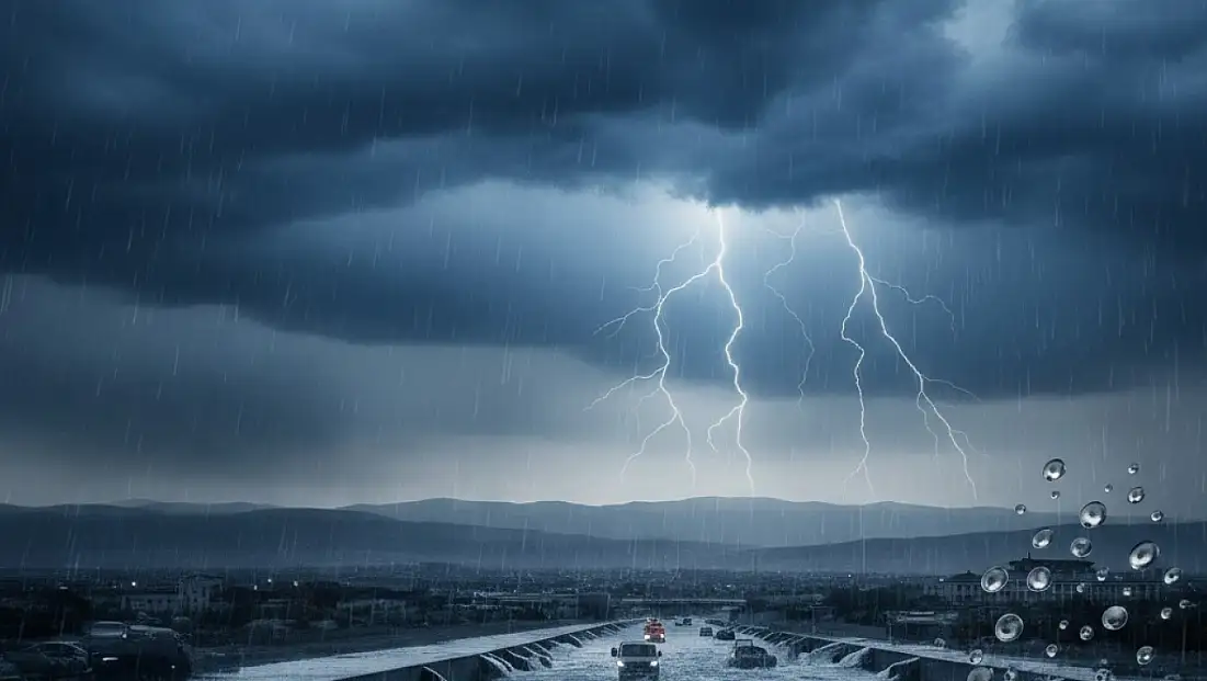 ÖDEMİŞ KAYMAKAMLIĞI’NDAN KUVVETLİ SAĞANAK UYARISI