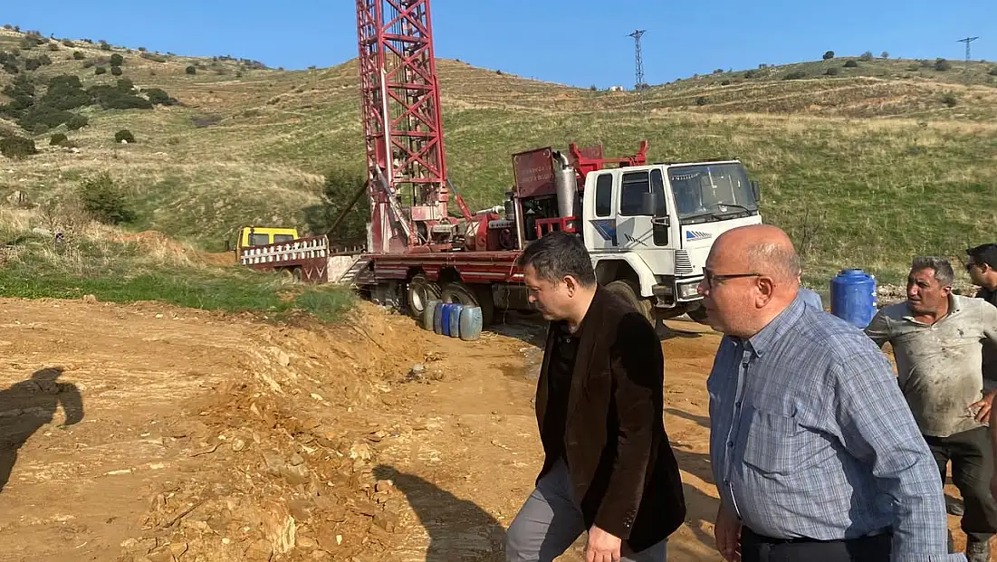 Ödemiş OSB’nin Su İhtiyacı İçin Sondaj Çalışmaları Yerinde İncelendi
