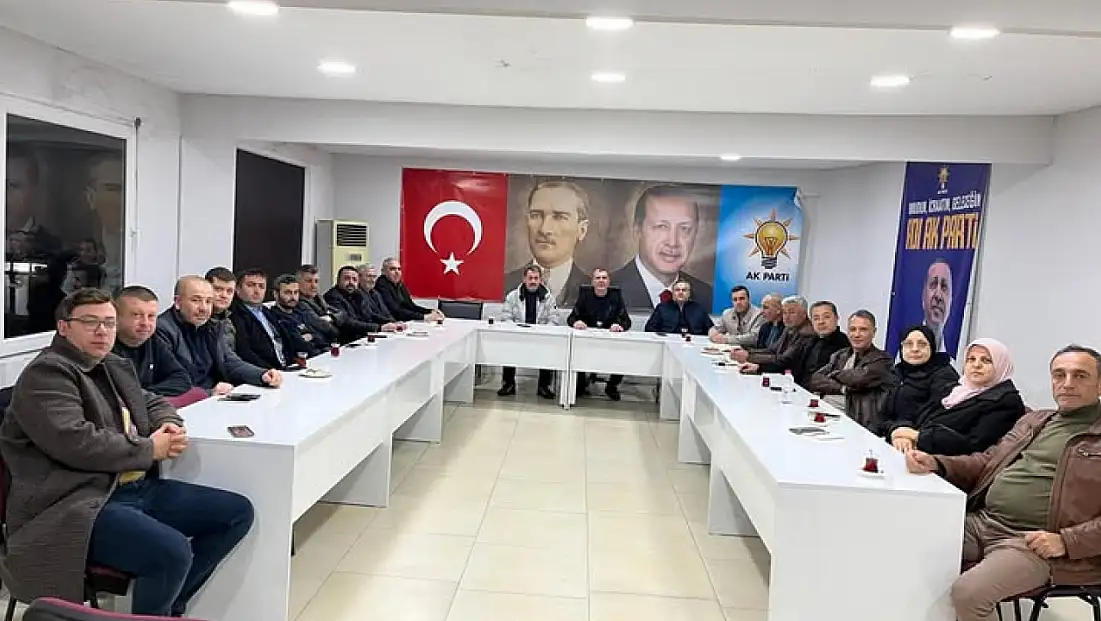 Ödemiş’te AK Parti toplantısı yapıldı