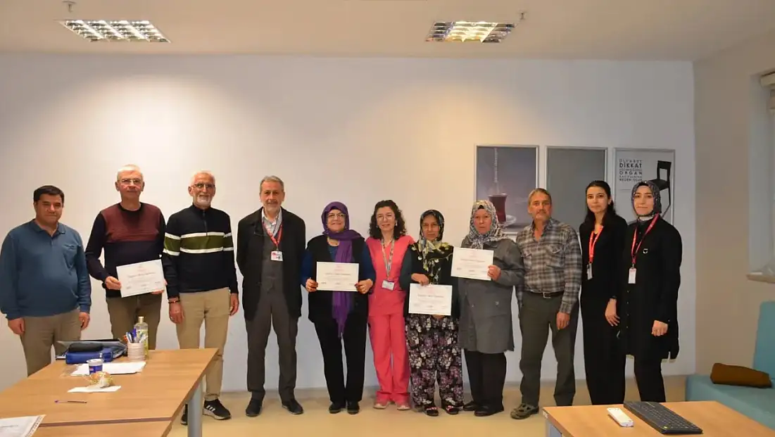 ÖDEMİŞ’TE DİYABET OKULU TAMAMLANDI