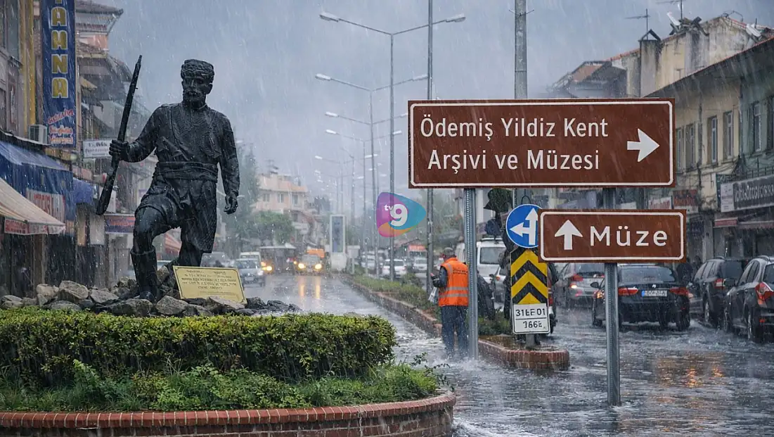 ÖDEMİŞ’TE METREKAREYE YAKLAŞIK 41 KİLOGRAM YAĞIŞ