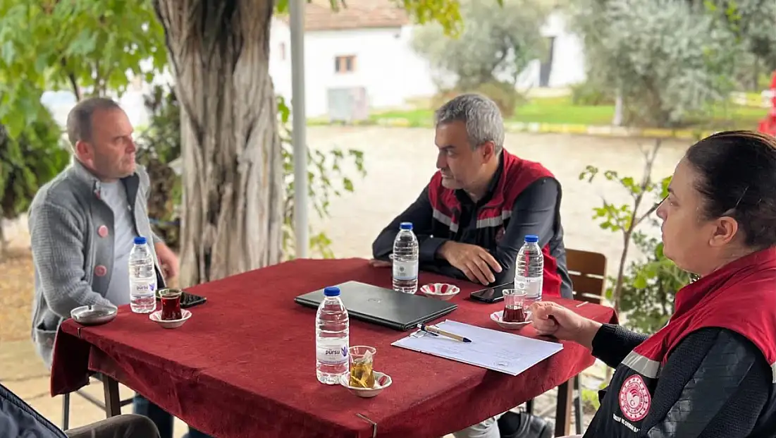 Ödemiş’te Üreticilere Şap Hastalığına Karşı Bilgilendirme