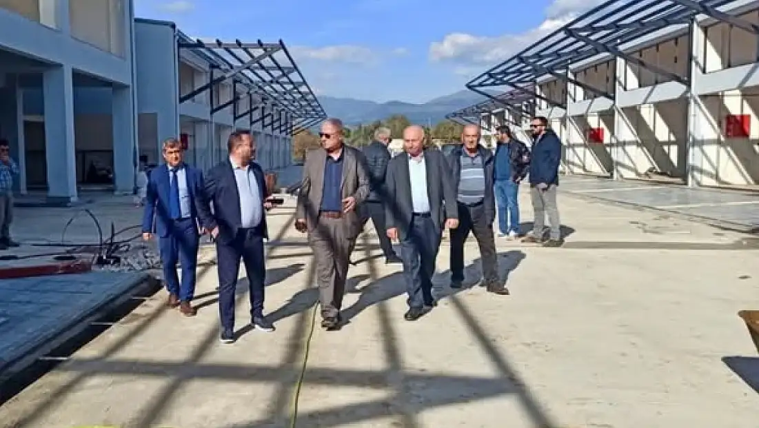 Ödemiş’te Yeni Oto Galericiler Sitesi İncelemeleri Sahada Yapıldı