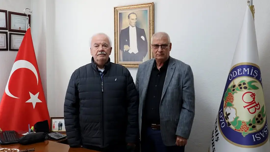 Ödemiş Ticaret Borsasına Ödemiş Şoförler ve Otomobilciler Odası’ndan Ziyaret