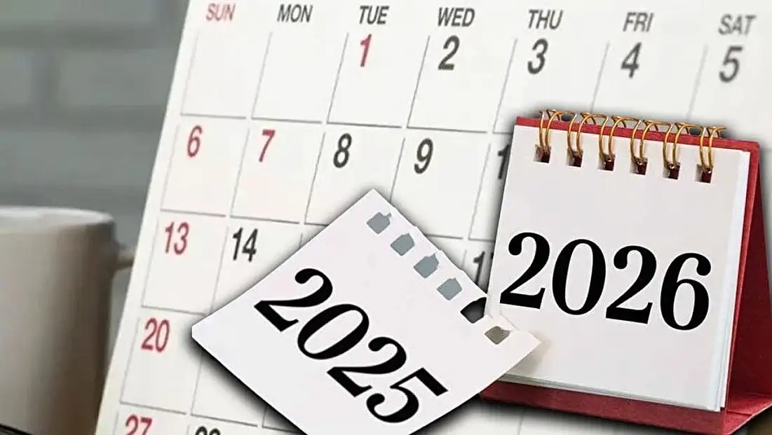 TATİL TAKVİMİ BELLİ OLDU: 2026’DA HAFTA İÇİ AĞIRLIKLI 15,5 GÜN