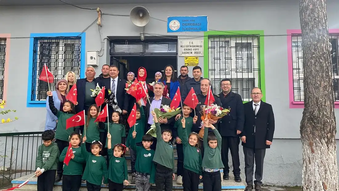 TİRE’DE KARNE HEYECANI YAŞANDI