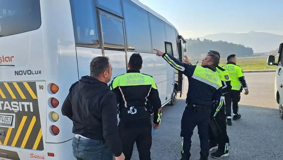 Tire’de Okul Servislerine Sıkı Denetim