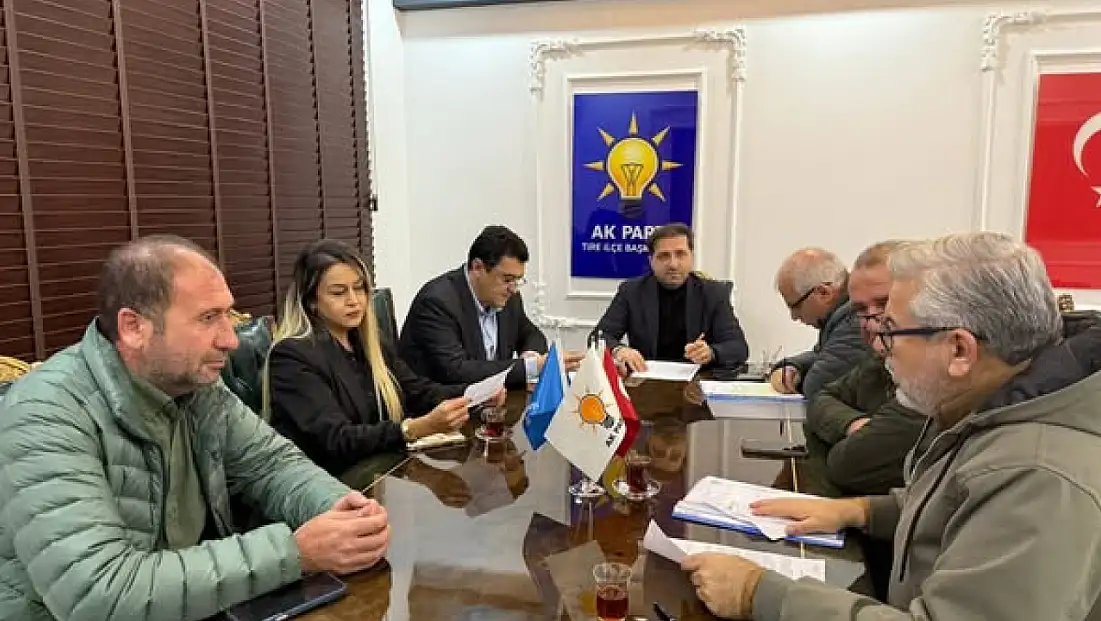 Tire’de yılın son meclisi öncesi Cumhur İttifakı’ndan istişare toplantısı