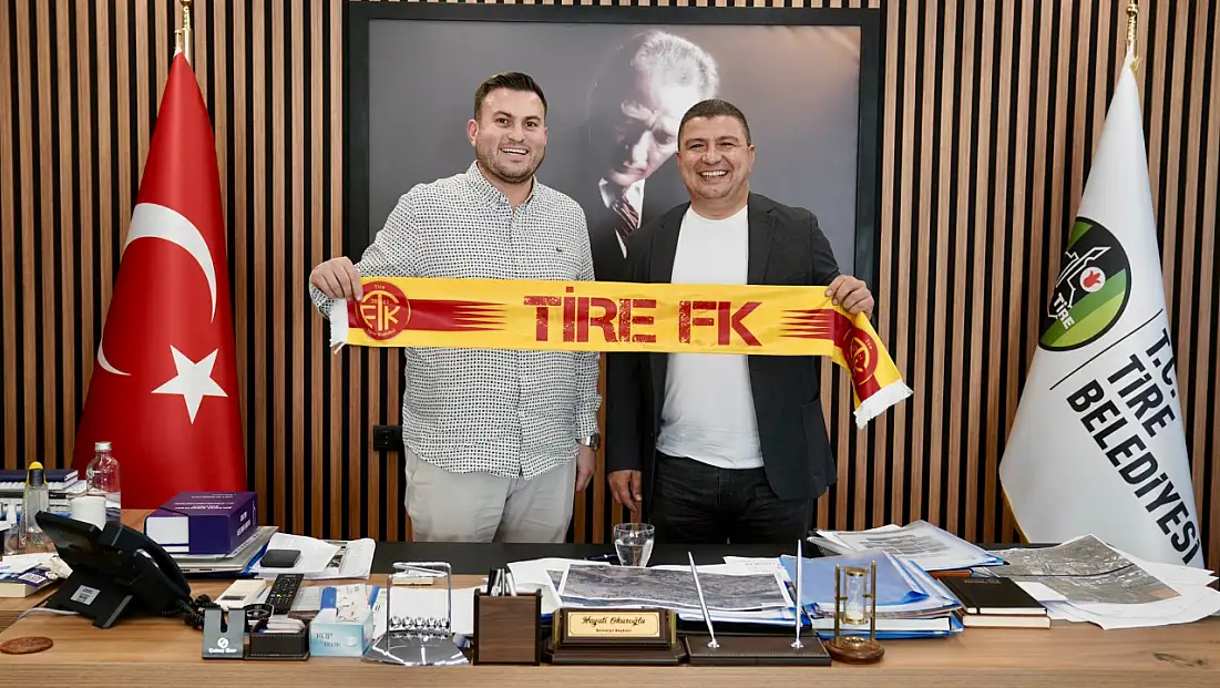 Tire FK Başkanı Özkan Karadaş’tan Başkan Okuroğlu’na Nezaket Ziyareti