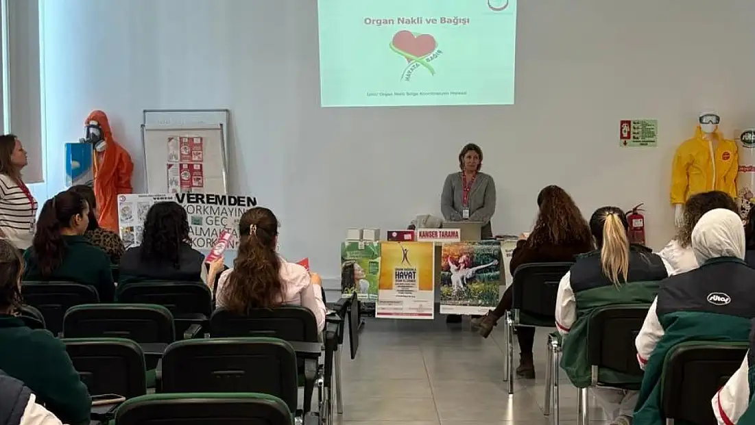 Tire İlçe Sağlık Müdürlüğü’nden Organ Bağışı Farkındalığı