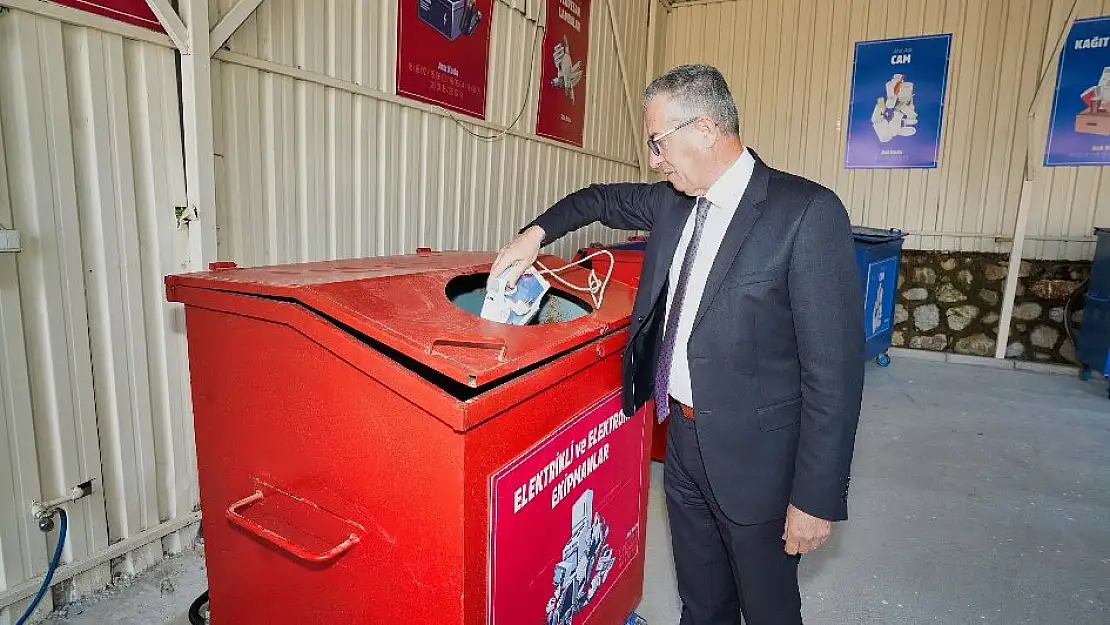 1. Sınıf Atık Getirme Merkezi, hem doğayı hem ekonomiyi koruyacak
