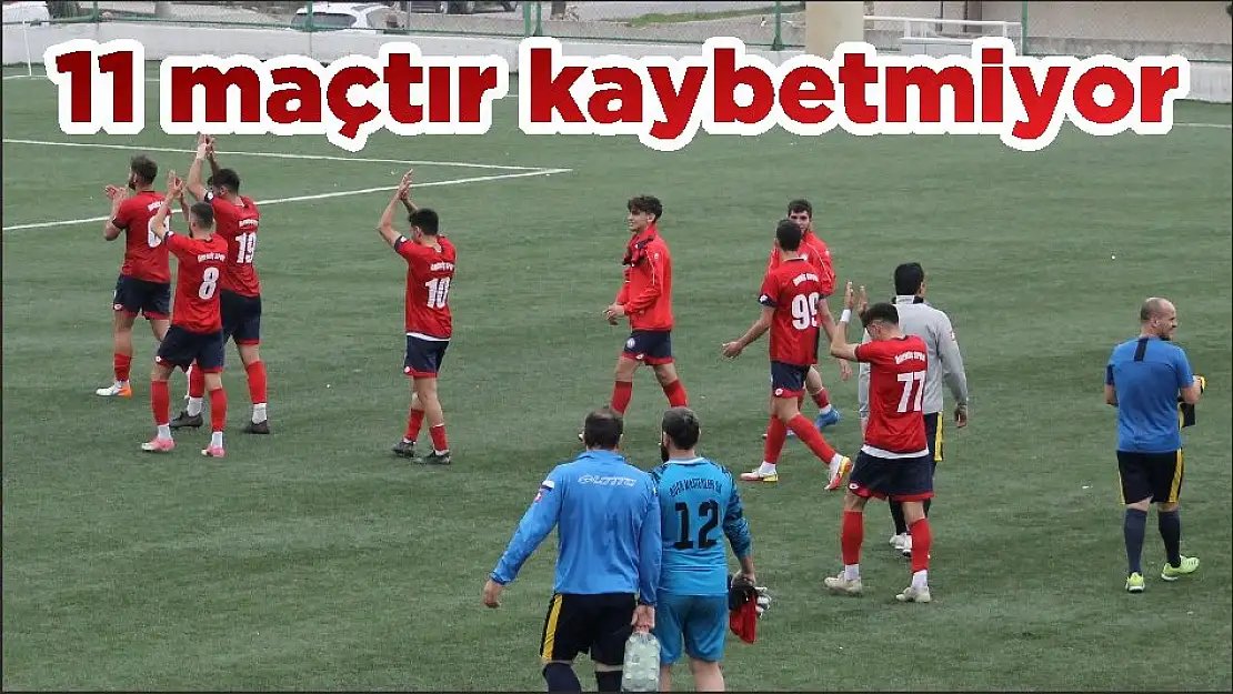 11 maçtır kaybetmiyor