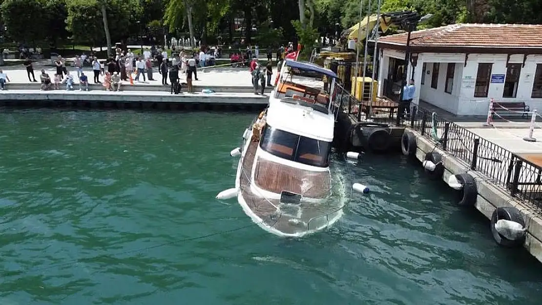 15 yolcuyla Boğaz sularına açılmıştı