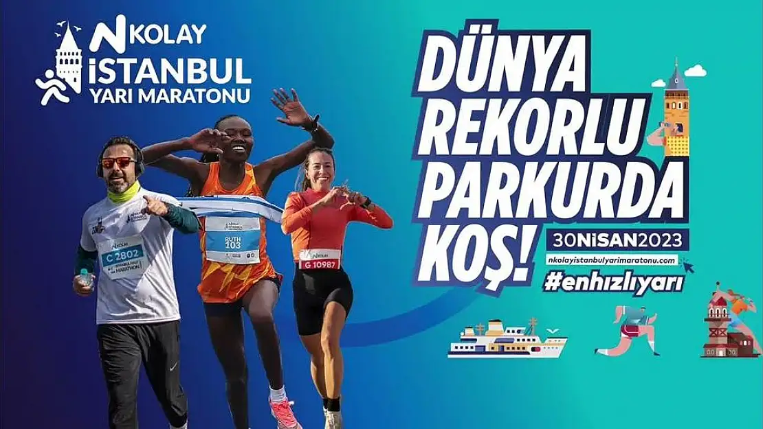 18. İstanbul Yarı Maratonu yarın sabah koşulacak