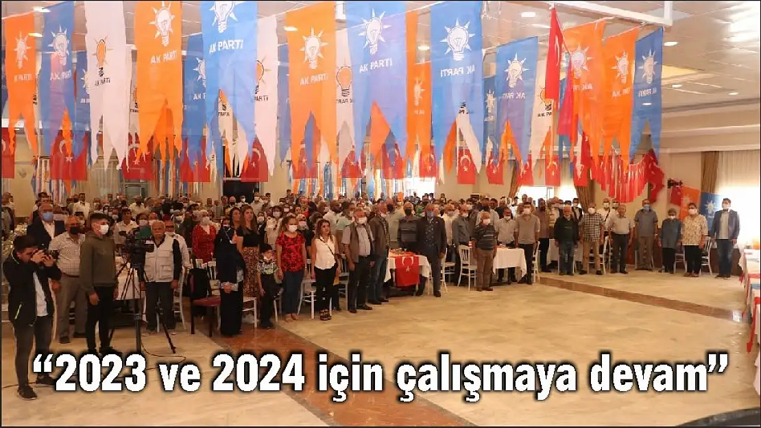 '2023 ve 2024 için çalışmaya devam'