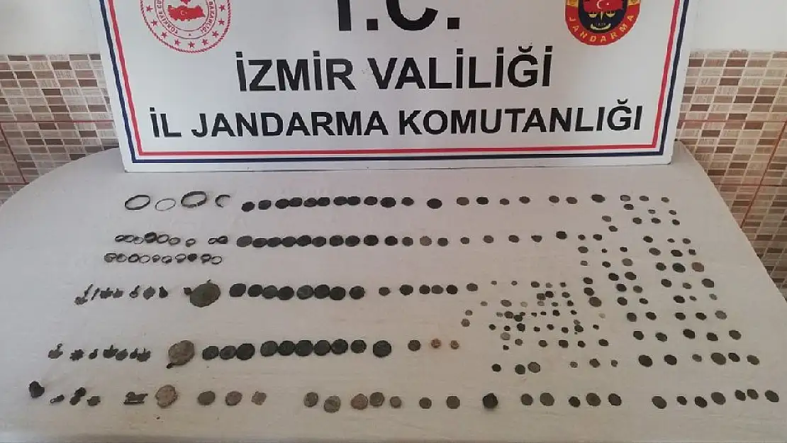 238 parça tarihi eser ele geçirildi