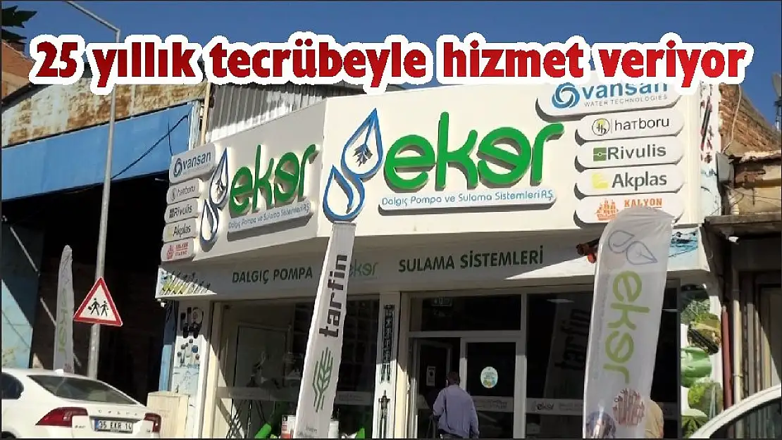 25 yıllık tecrübeyle hizmet veriyor