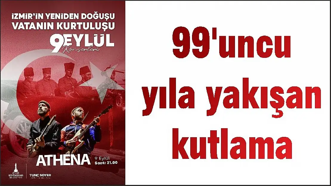 99'uncu yıla yakışan kutlama