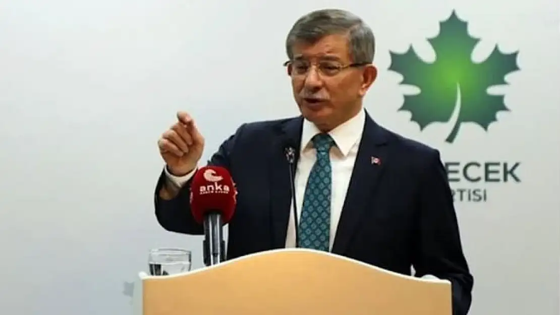 Ahmet Davutoğlu'ndan ilk açıklama geldi